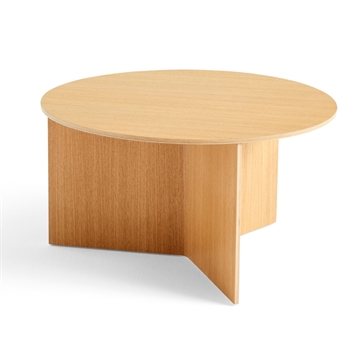 HAY Slit Table Wood Round XL - Oak